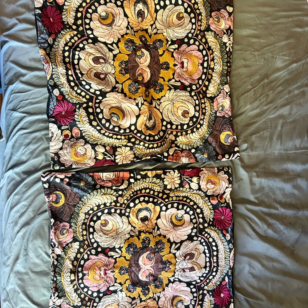 Colorful Patterned Throw Pillows